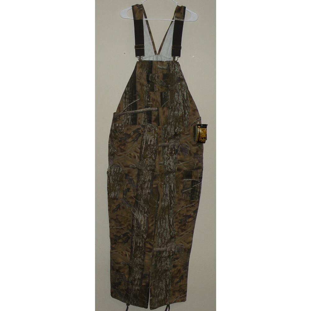 Diamondback Men’s Large Tall LT Overalls Bibs Longleaf Camo NWT